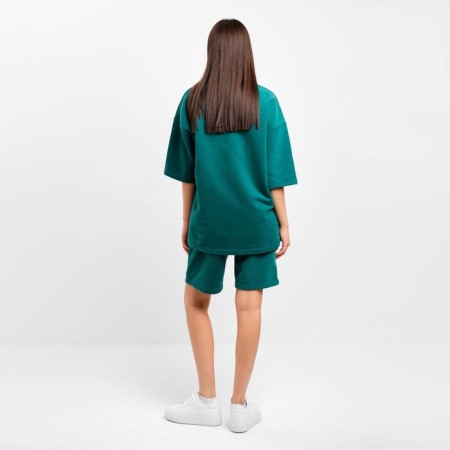 Women's costume with MIST OLD School shorts size 48, green color-2