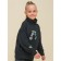 Jumper for girls, height 110 cm, black color