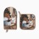 Set of kitchen. Ethert Vears mittens 15x28cm, 19x19cm tack, 100%HL