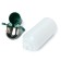 Pinocchio bowl for poultry, hinged, 2 l, metal, plastic, mix