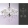 Suspicious classic chandelier with crystal Ambrella Light, Classic, TR4900, 6HE14, Color Chrome