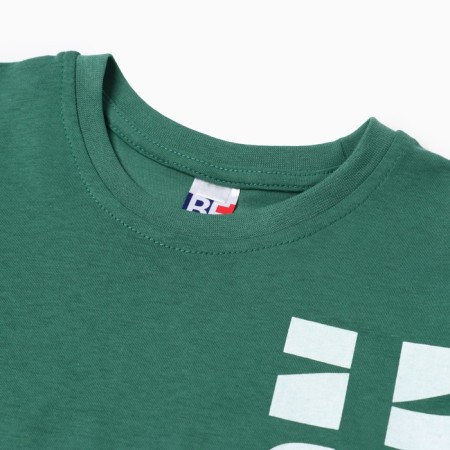 T -shirt for a boy, green color, height 164 cm-1