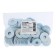 The puck of the tundra krep, enlarged, Din9021, galvanized, M8, 100 pcs