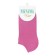 Women's socks shortened Mini Fresh, size 39-41, Rosa color