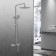 The shower system Vincea Esse VSFS-1E1TCH, thermostat, tropical shower, shower, chromium