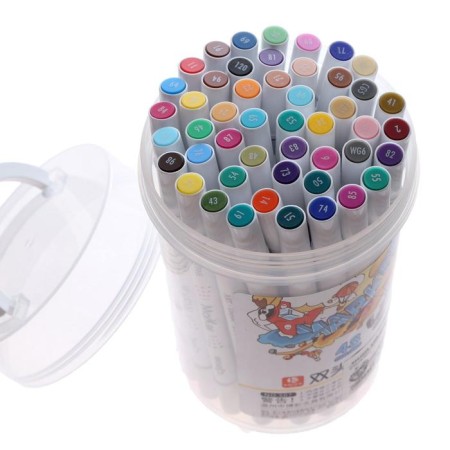 Setching markers for sketching bilateral 48 pieces/48 colors-1