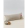 Pillow-Valik "Power of Nature", size 20x50 cm, buckwheat