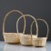 Set of baskets "Whole Wick", 3 pcs, (28 × 14/45 - 24 × 13/41 -19 × 11/37) cm, IVA natural