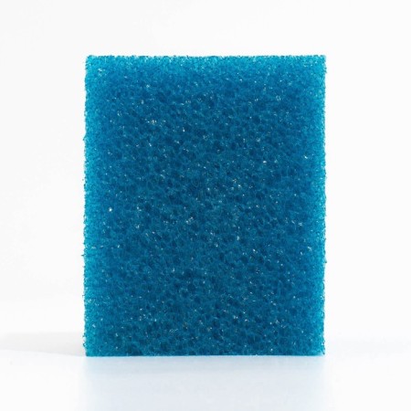 Rectangular sponge for filter No. 7, coarse, 8 x 8 x 10 cm, blue-1