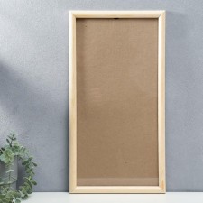 Photo frame 25x50 cm white tree No. 5