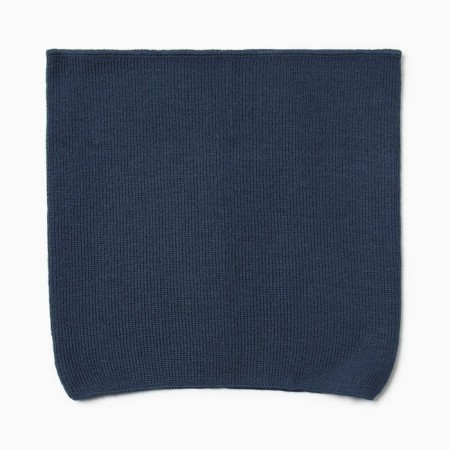 Snood for children, blue color, size 25x26 cm-1