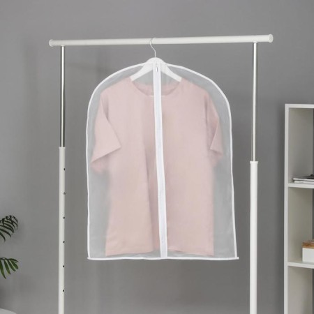 Clothing cover dense shade, 60 × 80 cm, PEVA, white color