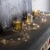 Garland “thread” 2 m Rosa with nozzles “petals”, IP20, silver thread, 40 LED, glow warm white, AAX3