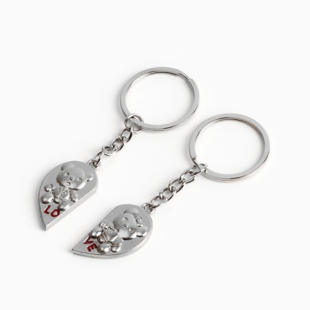 Key keychain, non -memorials “I love you” 9 x 13 cm-4