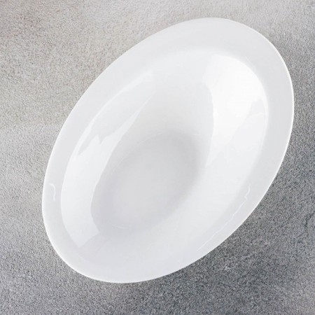 Porcelain salad Wilmax Stella, 150 ml, white color-1