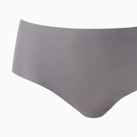 Panties female slips are seamless, dark gray color, size 48 (l)-7