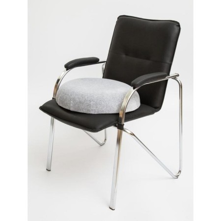 Pillow-ring orthopedic, size 50x50x9 cm, gray color-5
