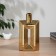 VAZA Ceramics Table "Bram" straight, 27.5x15 cm, gold