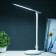 Javi desktop LED 3.6W AKB USB white 14.7x14.7x62.5 cm Risalux