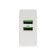 EXPLOYD EX-Z-1431, 2 USB, 2.4 A, white network