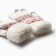 Female gloves at the lawsuit Minaku 22 cm white