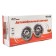 Avs Electric 1046, 12 V car signal, 335/435 Hz, 115 dB, d = 125 mm, set 2 pcs