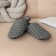 Male slippers, size 44-45, gray color
