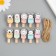 Decor for creativity tree "Procher. Beast in pockets" set of 10 pcs 3.8x2x1.2 cm