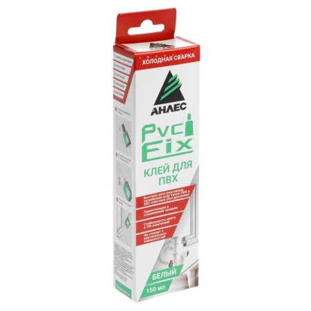 Glue "Anles" PVC Fix, white, for PVC, 150 ml-2