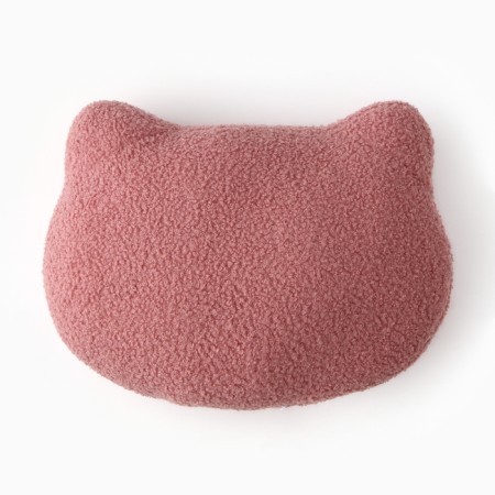 Decorative Etheel Pillow "Kit" 30*37 cm, color pink-2
