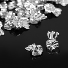 Metal underwear plugs (set 50 pcs), silver color