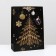 Laminated packet "Golden Christmas tree", 31 x 42 x 12 cm