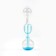 Thermal fountain "Ossa", 17 x 5 cm, blue
