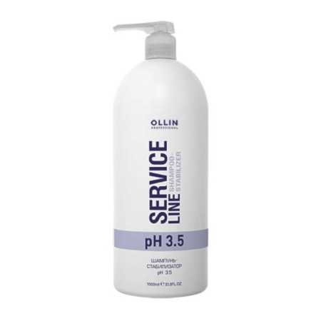 OLLIN Professional Service Line, pH 3.5, 1000 ml hair shampoo