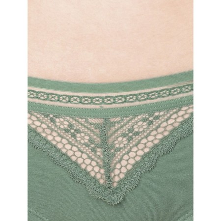 Women's underpants, size 42, green color-1