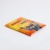 Passport cover, orange color