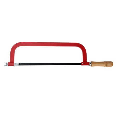 Hacksaw for metal tundra, wooden handle, two corners of the canvas, 300 mm-1
