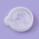 Silicone Mold for candy and chocolate "Santa Claus, Happy New Year!"