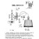 Wall lamp (sconces) Campovaglio E14 40W