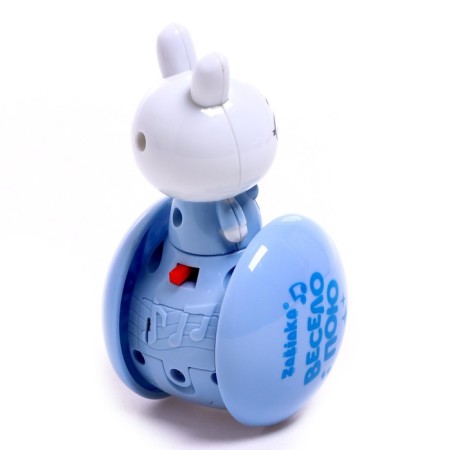 Developing toy musical unique "cute bunny", blue-2
