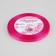 Satin ribbon, 6 mm × 23 ± 1 m, bright pink color No. 190