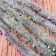 Tinsel "aquamarine" bells, D-6 cm, 200 cm, mix