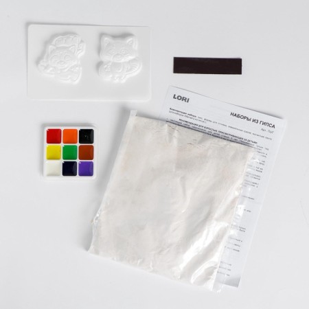 Gypsum magnets "Funny raccoon"-2