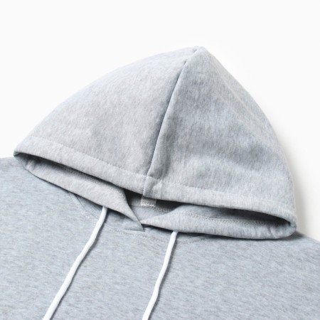 Women's costume with the basis (sweatshirt, trousers), gray color, size 60-1