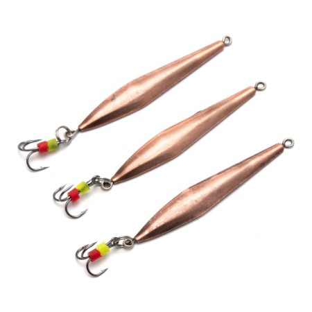 Vertical "Yaman" torpedo with a tee, size 50 mm, 5 g, color copper