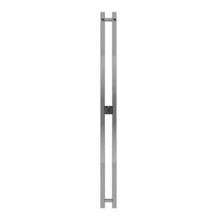 Terminus duo electric heated towel rail "Prof", 1400x110 mm, chrome