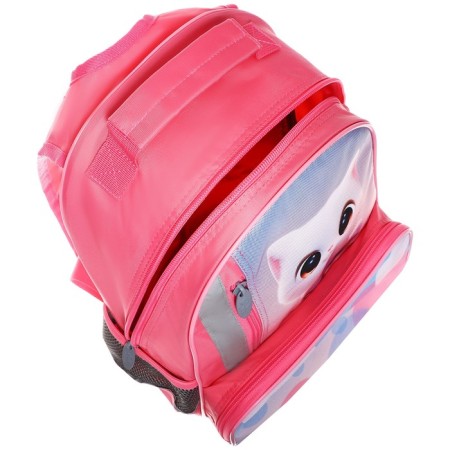 School backpack, 37 x 26 x 13 cm, ergonomic back, calligrata ORT "Cat Fluffika"-14