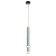 Suspension lamp "Regent" LED 5W 4000k Green 3.3x3.3x30-130cm