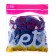 Latex ball 12 ", metal, set 100 pcs., Blue color