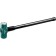 Sledgehammer Kraftool 2009-5, professional., An elongated steel rubberized handle, 5 kg